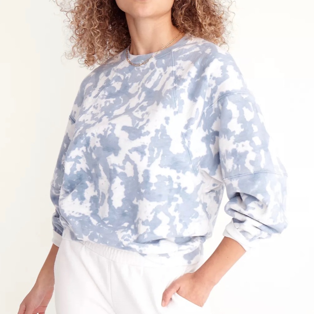 *SOLD* Madewell Tie-Dye Oversized Raglan Sweatshirt